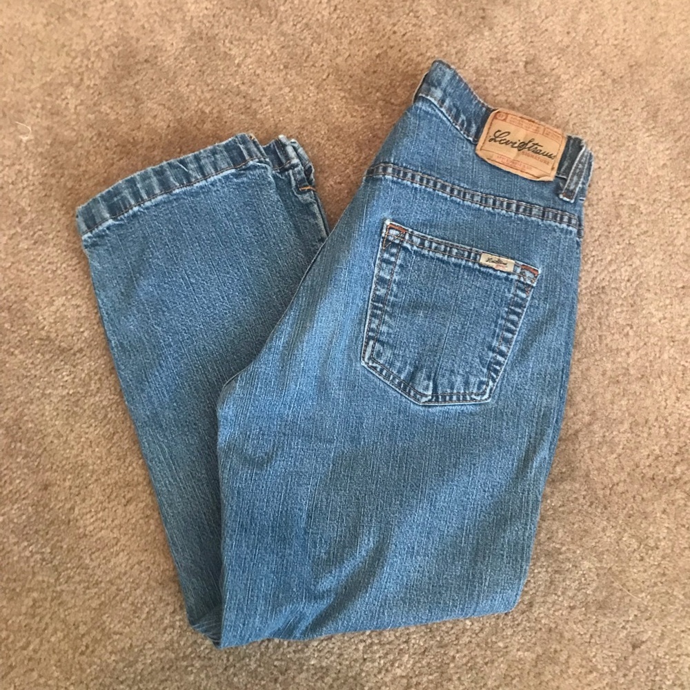 Levi Strauss, Signature Stretch Crop  Jeans Size 6 - Picture 6 of 6